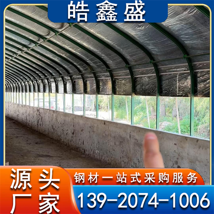 养殖棚 蔬菜种植棚 养鸡养鸭棚 隔热通风设计合理 大棚钢管