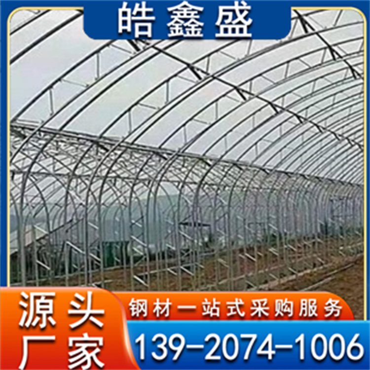 养殖大棚2.0厚的椭圆管 抗风抗雪 牛羊鸡鸭鹅猪棚 虾棚 可定制