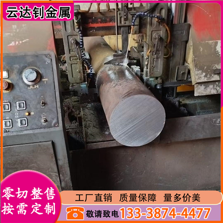 不锈钢圆棒黑棒实心棒大小直径可数控锯床零切厂家批发棒材加工