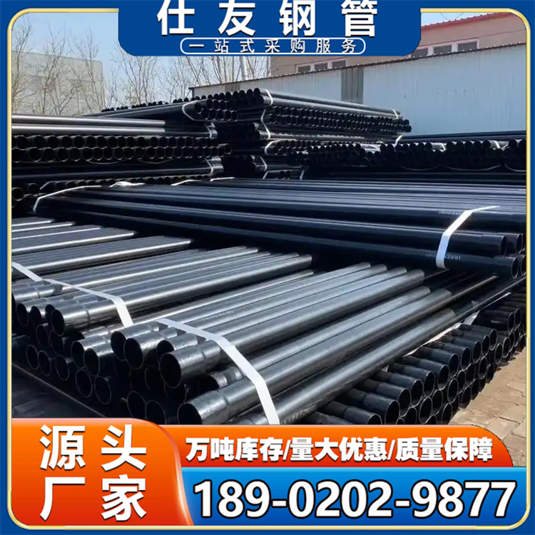 DN150热浸塑电力电缆涂塑管 涂塑电力保护钢管 承插连接穿线管