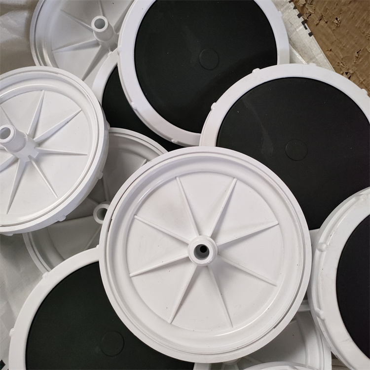 盘式曝气器 厂家定制 水处理微孔曝气器 平板曝气盘曝气头