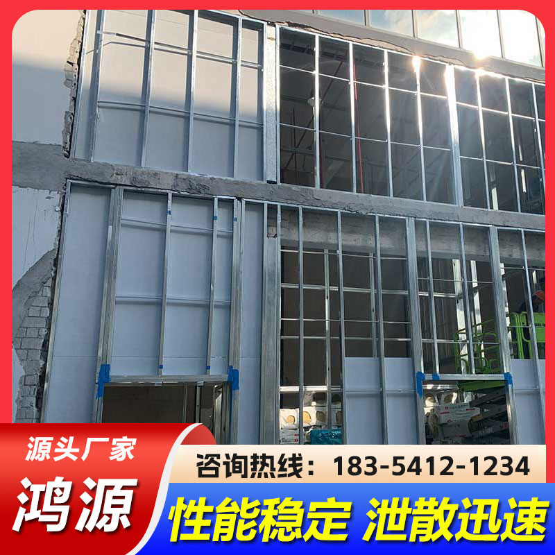 泄爆墙厂家 工厂防爆泄压墙按需定制 钢制抗爆墙安装