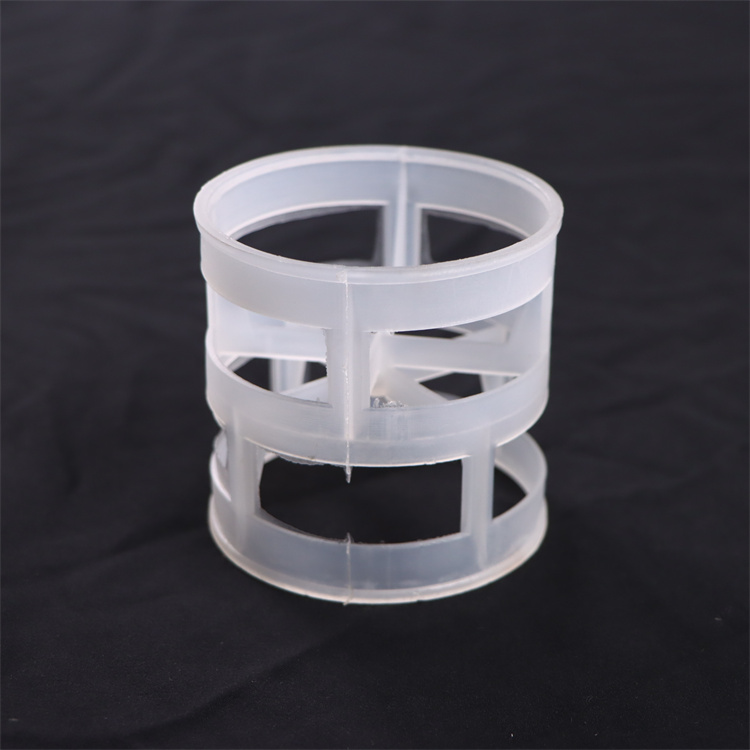 鲍尔环填料 冷却反应 PP塑料散堆填料 耐酸耐碱