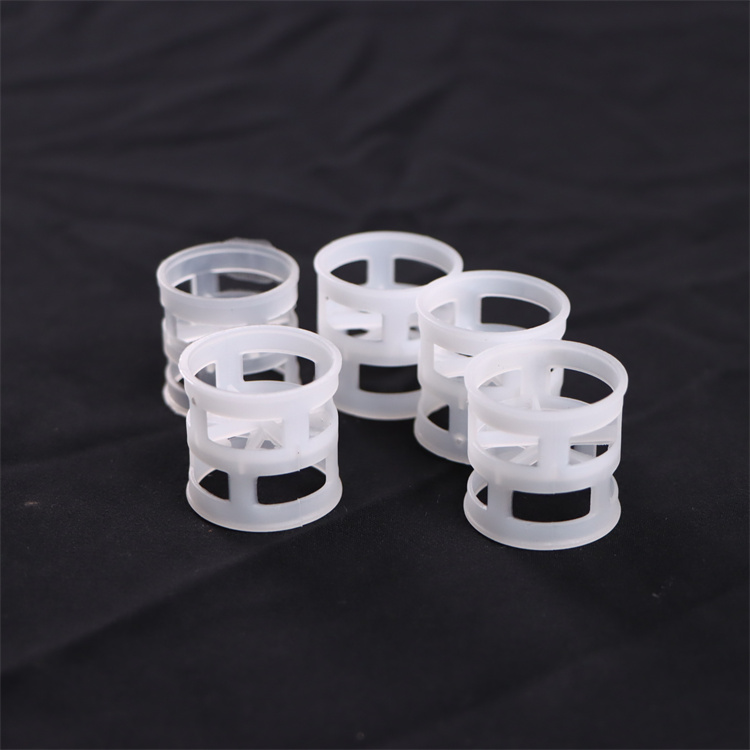 鲍尔环填料 聚丙烯材质 阻燃 散堆填料 冷却塔用 国宸环保