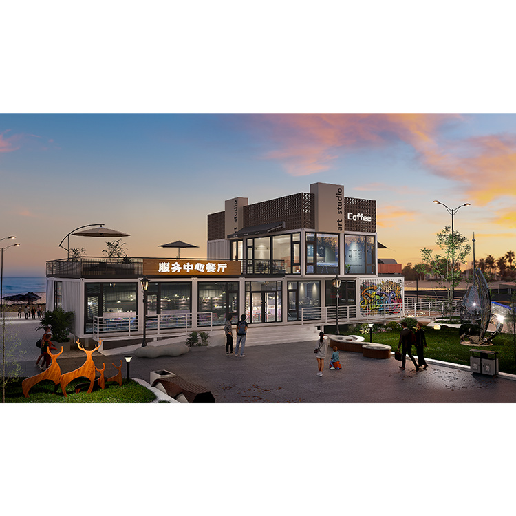 集装箱商业街设计 网红集装箱设计 集装箱商业街  源头工厂 款式多样