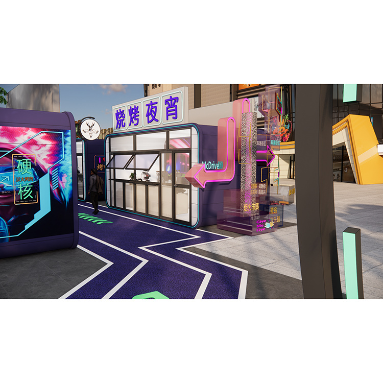 集装箱商业街设计 网红集装箱设计 集装箱商业街  源头厂家 支持定制