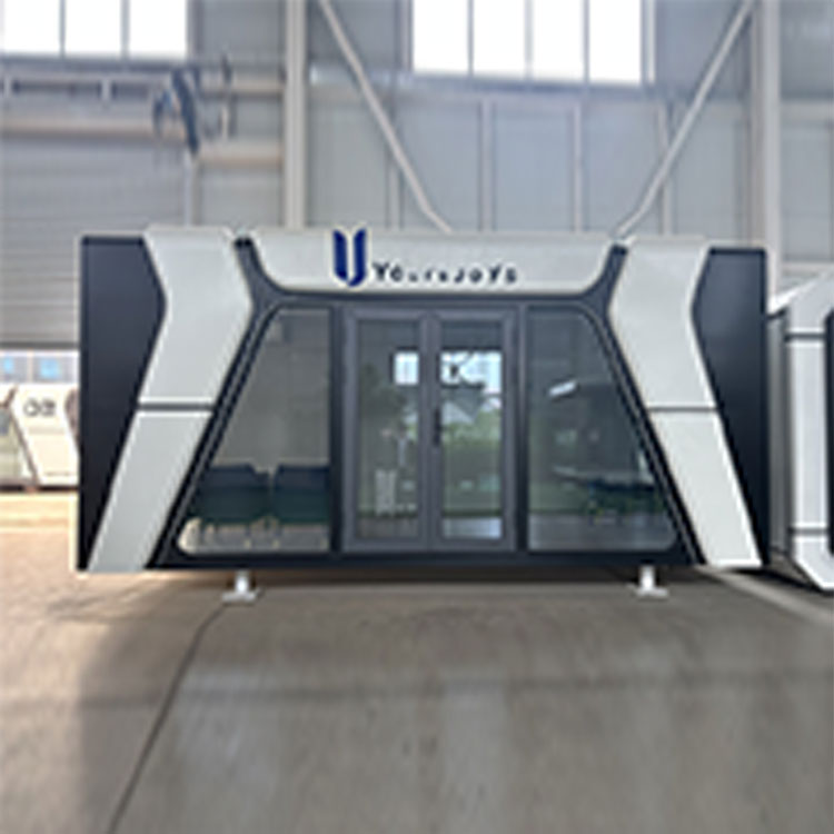 智慧驿站 网红咖啡厅 网红小吃街 全景玻璃 科技感强