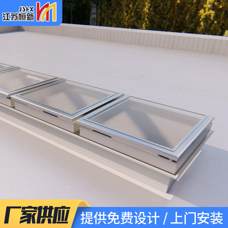一字型排烟天窗 恒新金属 厂家直销