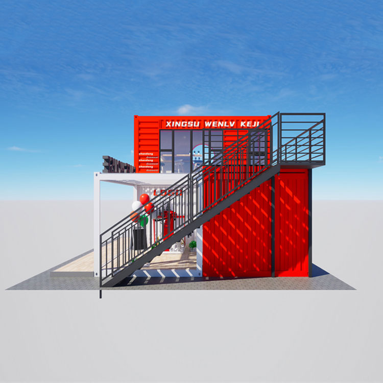 民宿别墅集装箱 景区餐厅集装箱  景区集装箱房  耐用美观 保温性好