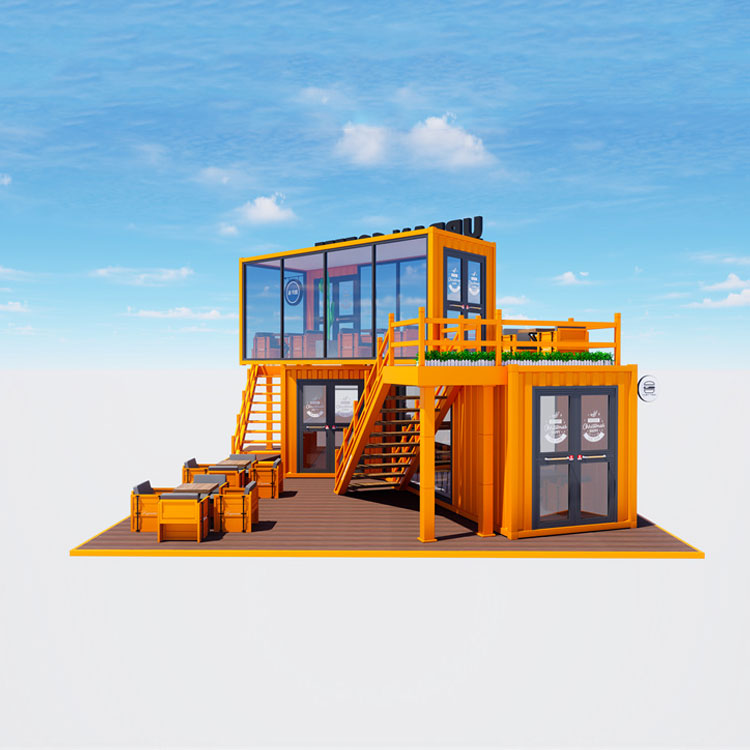 民宿别墅集装箱 景区餐厅集装箱  景区集装箱房  功能齐全 防潮隔热