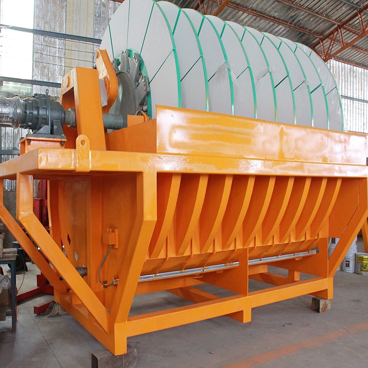 全自动盘式陶瓷过滤机 圆盘真空脱水机 尾矿污泥固液分离设备