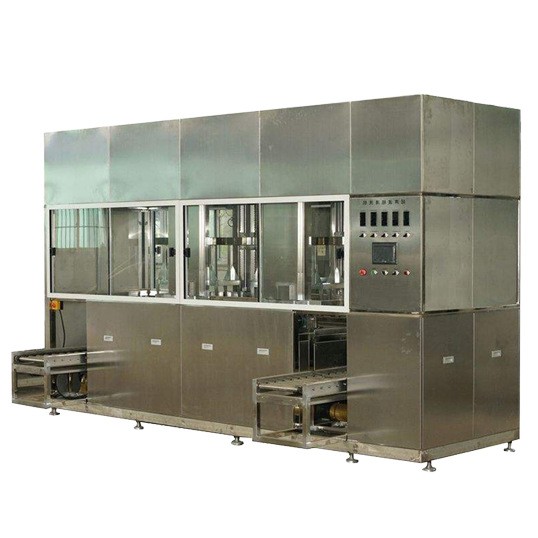 单臂式全自动超声波清洗机多槽除油除锈清洗线