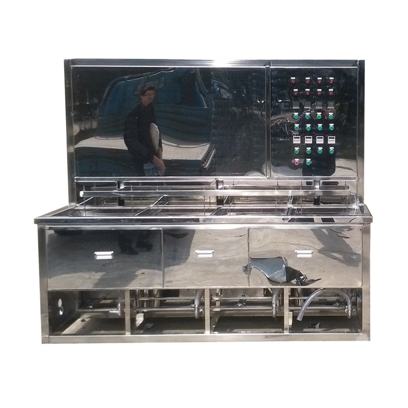 多槽式超声波清洗机工业镀膜前清洗机生产线