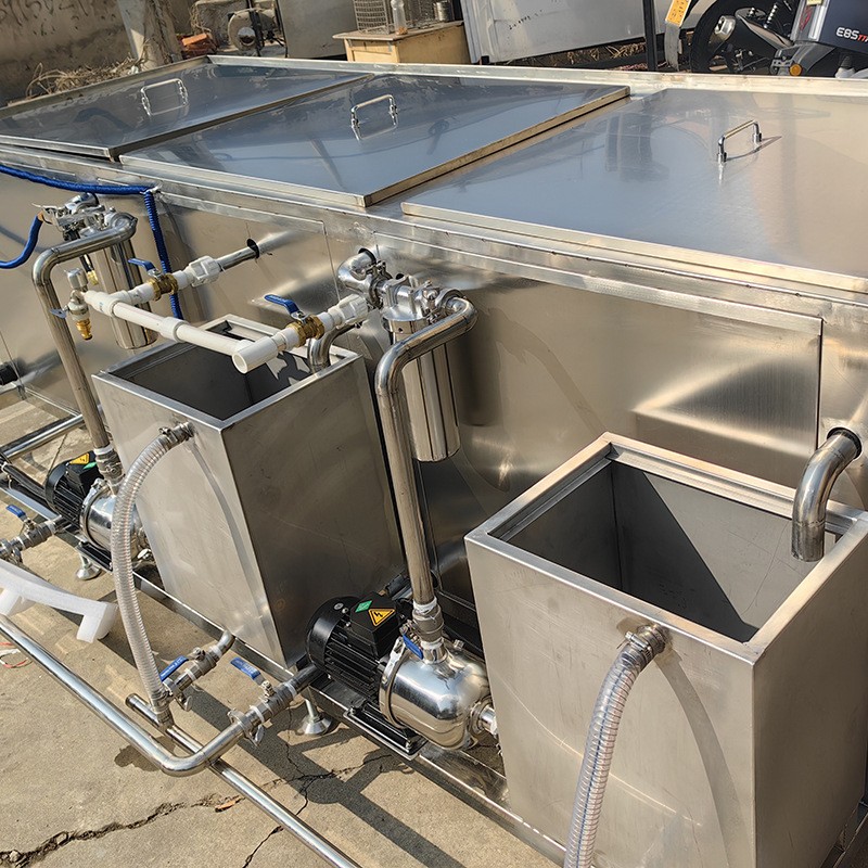 多槽式五金零件超声波清洗全套生产线厂家