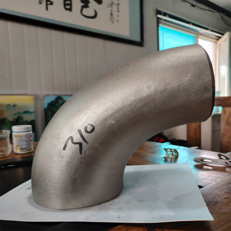 益晟国标对焊耐磨变径弯头