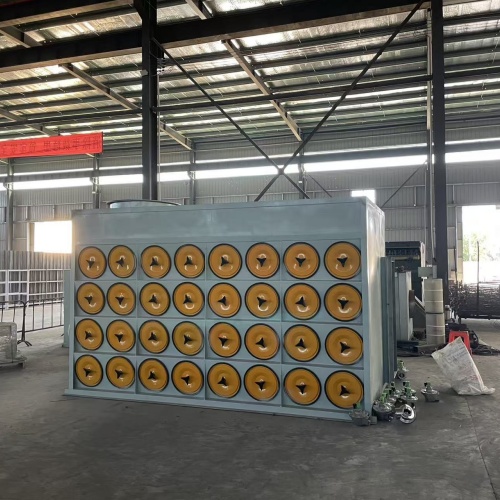 斜插式滤筒除尘器 工业车间净化设备大型焊烟净化除尘设备