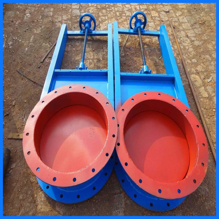 插板阀刀型闸阀手动插板阀 型号定制