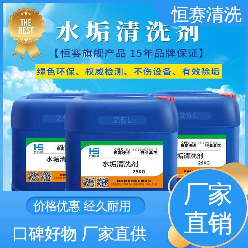 恒赛清洗 锅炉除垢剂 可渗透到复杂管道 高效环保