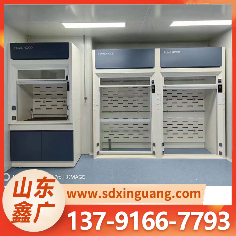 全钢通风柜 304不锈钢通风橱蓝色生产厂房批发