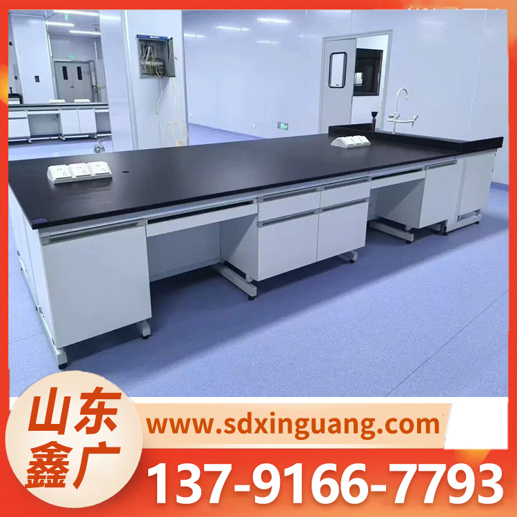 钢木实验台 实验边台操作台 学校教学试验台