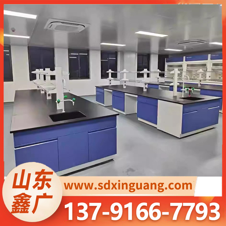 全钢实验台 中央工作台 科研学校医院边台