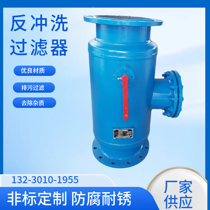 立式反冲洗除污器许昌  全自动反冲洗除污器  p型过滤器