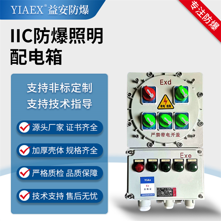 IIC防爆照明配电箱 防爆资质齐全