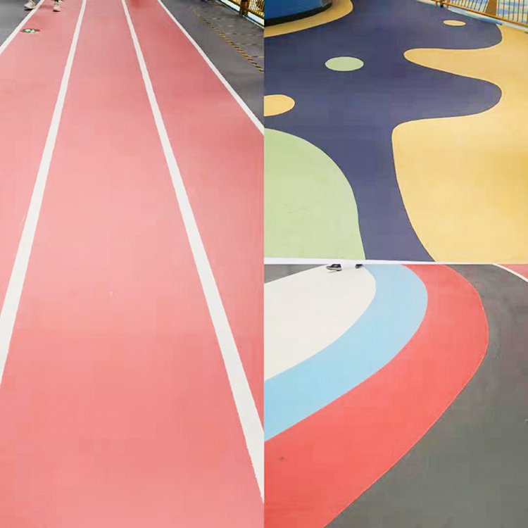 透水路面罩面剂 双丙聚氨酯 彩色路面涂料 天脉