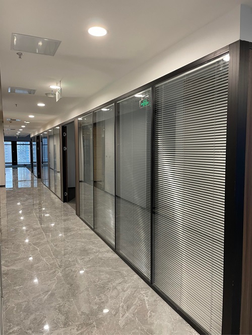 办公室玻璃隔断 远洋恒大 洗澡间玻璃隔断