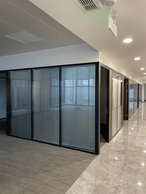 玻璃隔断全玻璃隔断 半墙卫生间玻璃隔断 远洋恒大