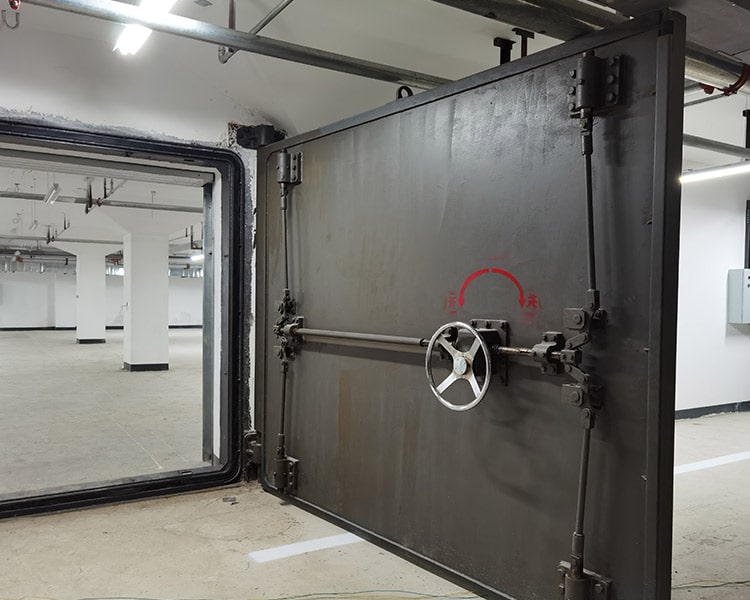 人防门生产厂家直销 定制钢结构防护门 人防工程密闭门 地下室防护设备