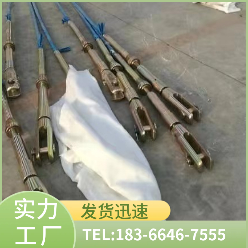 桥梁斜拉索 桥梁不锈钢拉索 坚固耐腐蚀 可调式可靠