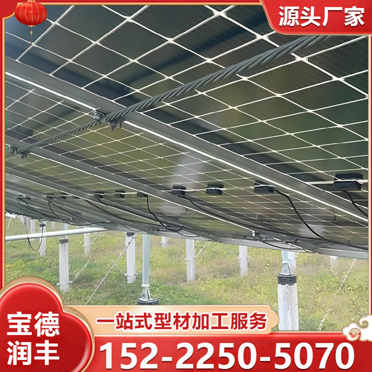 钢管打孔器 光伏立柱对穿孔打孔机钢管立柱山地支架专业打孔