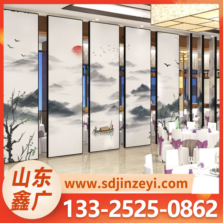 移动隔断 喷绘饰面设计 隔音隔热