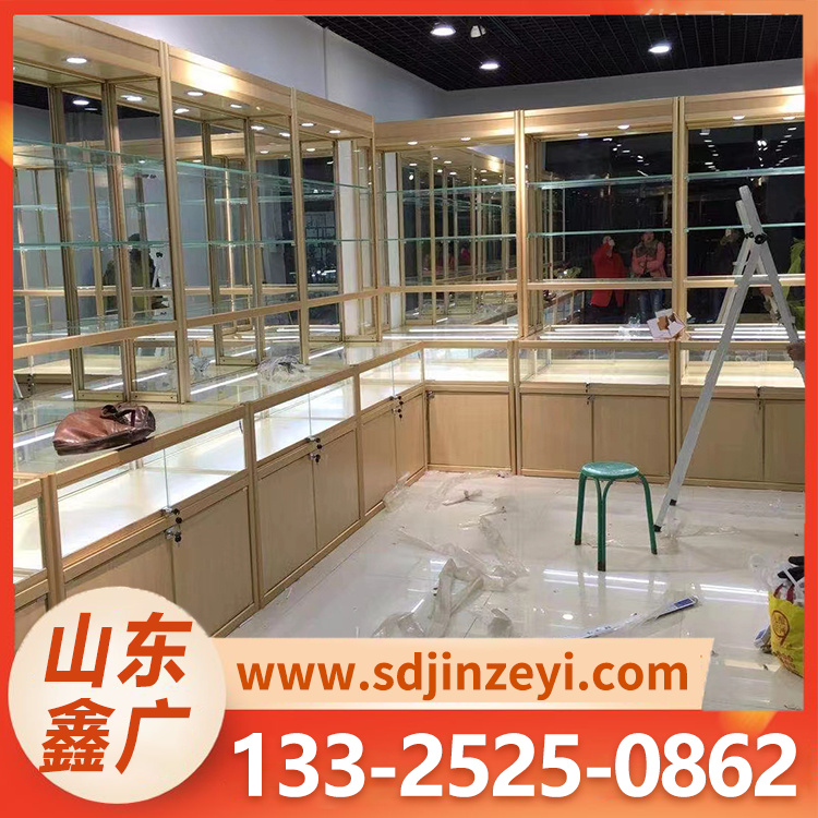 钢木展柜 展示柜 性能稳定安装简便