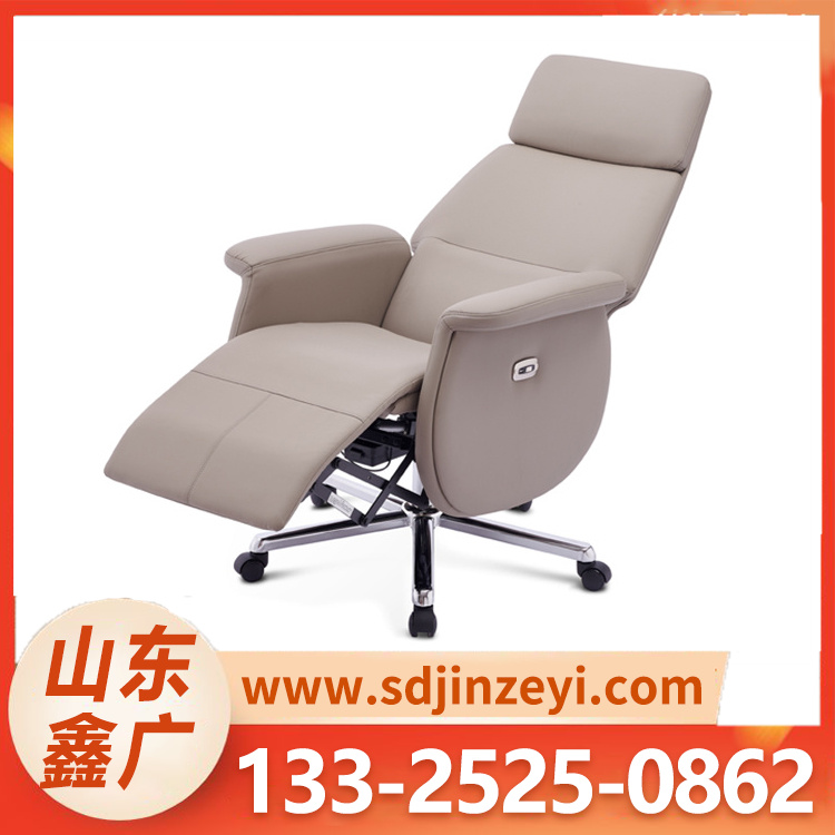 老板椅 办公椅 轻奢简约风格 皮质可升降