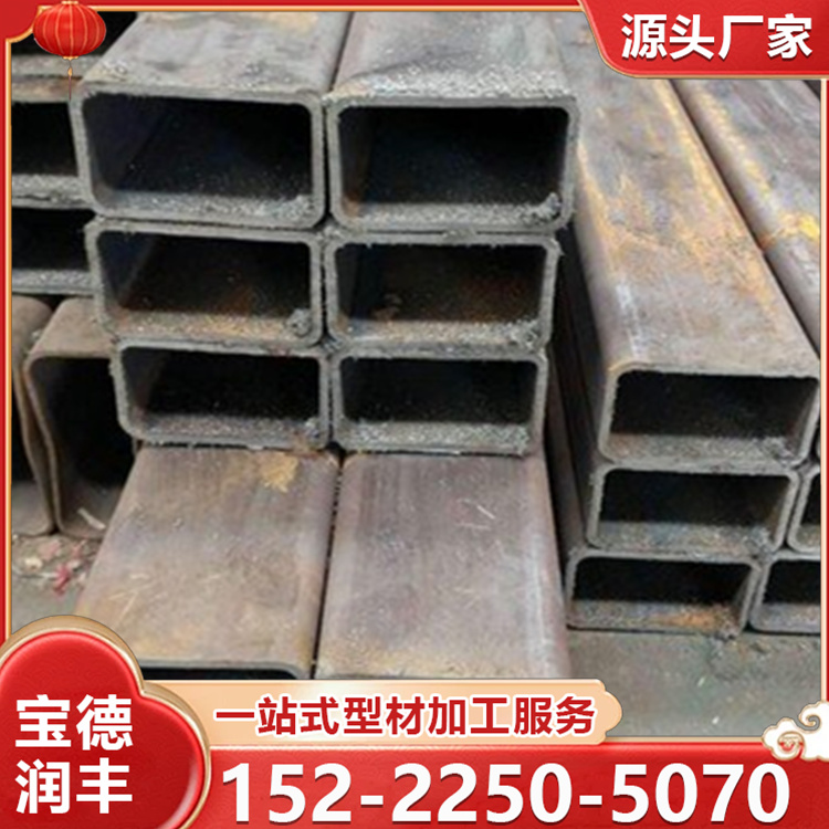 目型幕墙精致钢 精制钢幕墙型材 80x160 建筑钢结构用 规格全