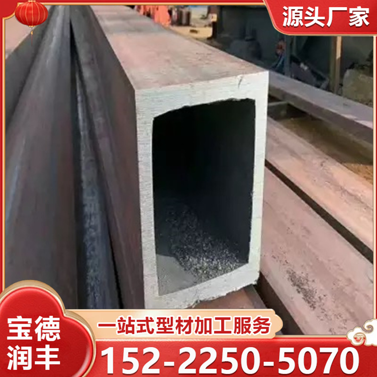大口径无缝方管 20#厚壁无缝方矩管 幕墙支撑钢结构直角方管