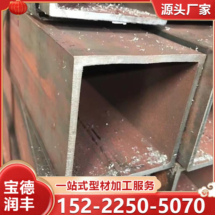 厚壁方矩形钢管 耐磨耐用 厂家精选 直角方管Q235 支持加工定制
