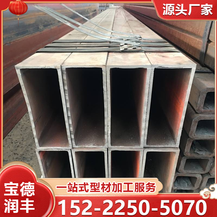 Q235B直角方管现货 Q355B尖角方矩管 抗腐蚀 大量供应