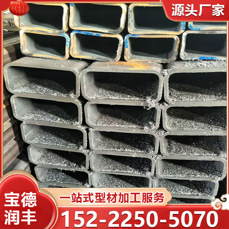Q355B镀锌中空方管 建筑工程用方矩管 国标按需定制