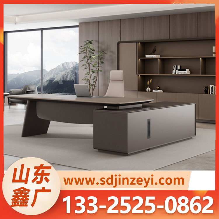现代老板桌 现代高级风 做工精细 生产厂商