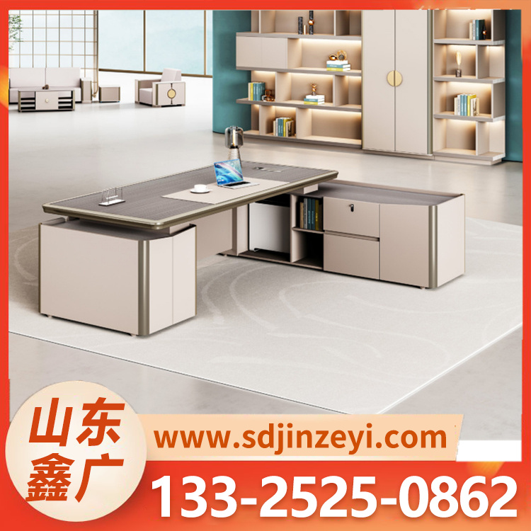 现代老板桌 简约现代办公家用电脑桌