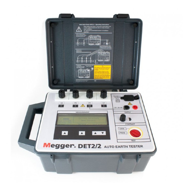 美国MEGGER DET2/2接地电阻测试仪接地电阻表