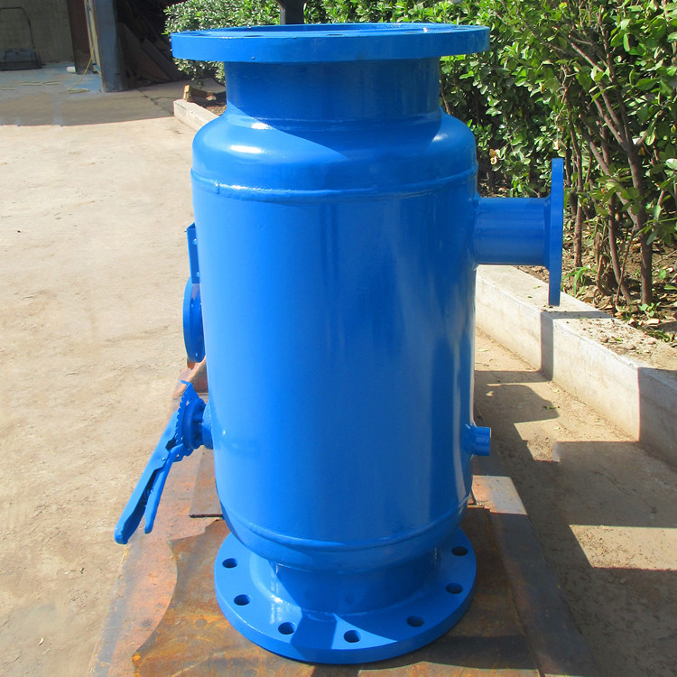 快速反冲洗除污器 卧式直通除污器