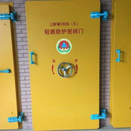 单双扇防护密闭门 开启灵活低噪音 气密性优异 定制尺寸快速交付