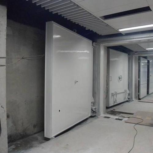 活门槛防护密闭门 支持定制 密封性强 维护简单成本低 结构稳固不变形