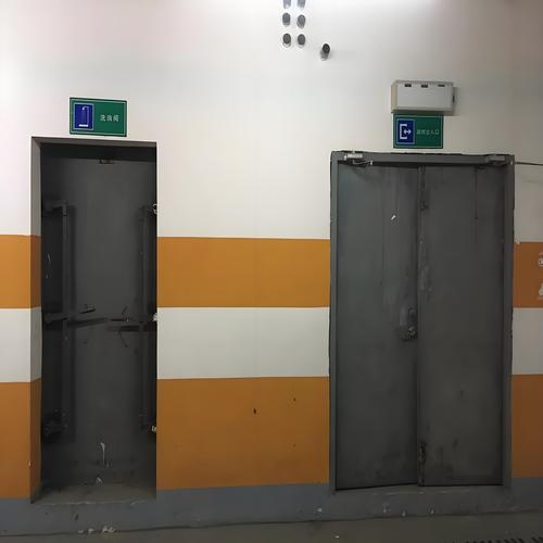 单双扇防护密闭门 多层复合结构 抗冲击耐腐 安装便捷 外观简洁易清洁