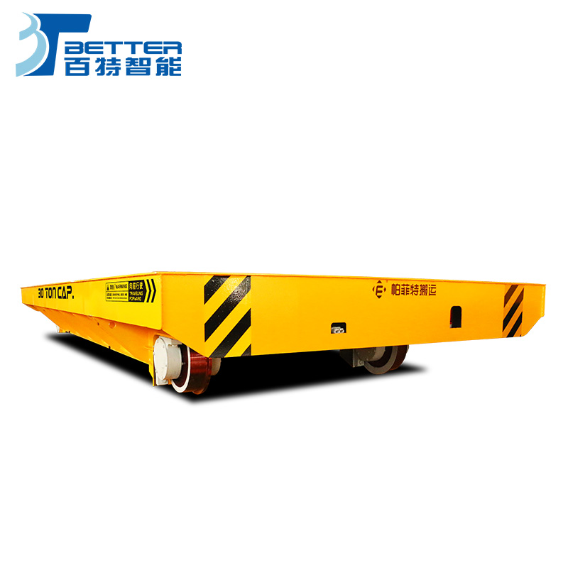 轨道式平板车低压轨道过跨车重工业电动轨轨道车