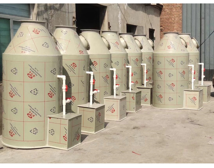 pp喷淋塔 废气处理设备 工业酸碱处理塔博森实力厂家